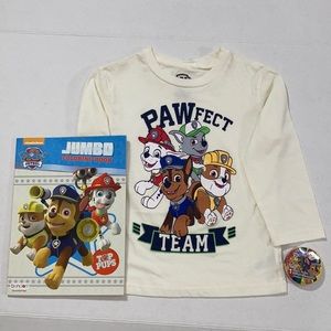 NWOT Paw Patrol t-shirt with Bonus Gifts